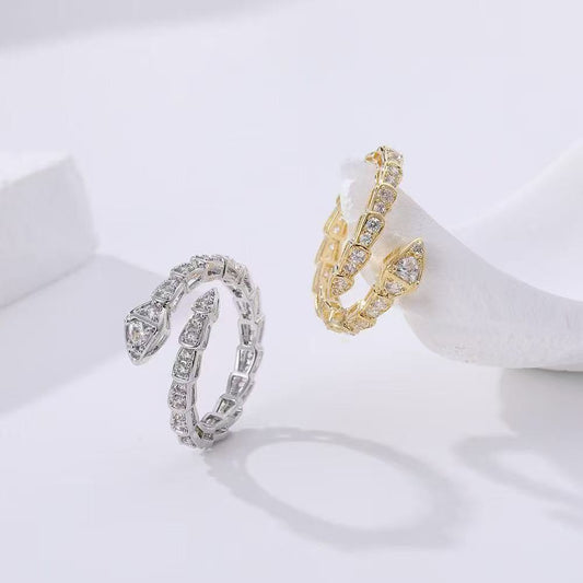 Snake bone ring