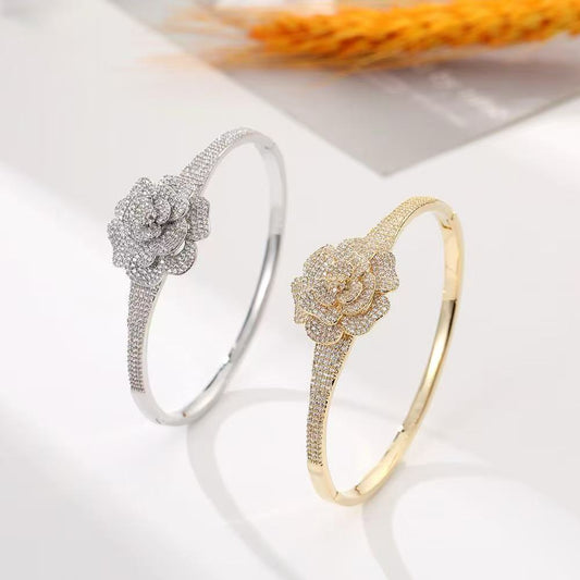 Rose petel bangle